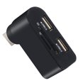 thumbnail image 2 of Matsuzay Adaptador giratorio de alta velocidad de 3 puertos USB 2.0 HUB USB Desktop Splitter para Tablet PC Juegos de teclado y mouse para computadora Blanco, 2 of 6