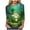 Green, variant on St Patricks Day Shirt Women 2025 Casual Plus Size 3/4 Sleeve Irish Clover Shirts Funny Saint Patrick's Tunic Tops (White, XXL)