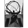 thumbnail image 2 of DeNardo, Laura 23x32 White Modern Wood Framed Museum Art Print Titled - Atlas at Rockefeller Center, 2 of 4