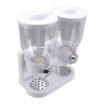 thumbnail image 1 of Dispensador de Cereales contenedores Dobles ABS, Dispensador de Alimentos Secos Con Operación Giratoria Con Capacidad de 7 Litros, Mantiene Fresco Durante 45 Días, Para Cocina, 1 of 7