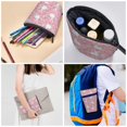 thumbnail image 5 of Picia Rabbit And Flower Print Telescopic Pencil Case, Telescopic Pen Holder Telescopic Pencil Pouch Bag Stationery Pencil Case Box Storage Organizer Makeup Bag, 5 of 6