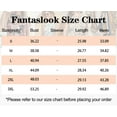 thumbnail image 4 of Fantaslook Womens Tank Tops Crewneck Casual Summer Side Split Sleeveless Shirts Floral Blouses, 4 of 4