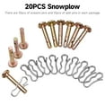 thumbnail image 2 of Amdohai Shear Pin Split Pin 20PCS Snowplow Snow Blower Accessories Scissors Pin, 2 of 6