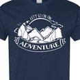 thumbnail image 4 of Inktastic Let's Go on an Adventure Mountains T-Shirt, 4 of 5