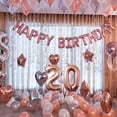 thumbnail image 4 of 20 Years Anniversary Decoration, Party Balloons 20 Years Number Balloons Number, 4 of 5