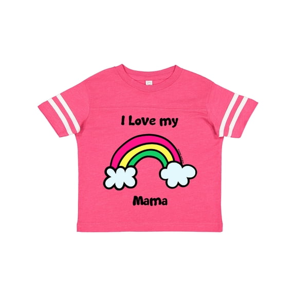 Inktastic I Love My Mama Boys or Girls Toddler T-Shirt