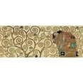 thumbnail image 2 of Klimt, Gustav 18x9 Gold Ornate Wood Framed with Double Matting Museum Art Print Titled - Fulfillment, 2 of 4