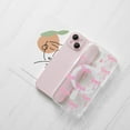 thumbnail image 3 of WWS-Magnetic for iPhone 13/14 Case, Bow Case Compatible with MagSafe, Wireless Slim Clear Ribbon Aesthetic Phone Cover Anti-Yellowing Shockproof Protective Cover for Women Girl - Pink, 3 of 4