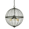 thumbnail image 3 of Caesar Oil Rubbed Bronze 3-Light Foyer Pendant, 3 of 4