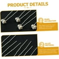 thumbnail image 5 of 10pcs pearl hairpin bridal hair accessories bridal headpiece hair gems for women pearl headpiece women hair accessories ladies headbands pearl headband hair pin crystal bride alloy, 5 of 5