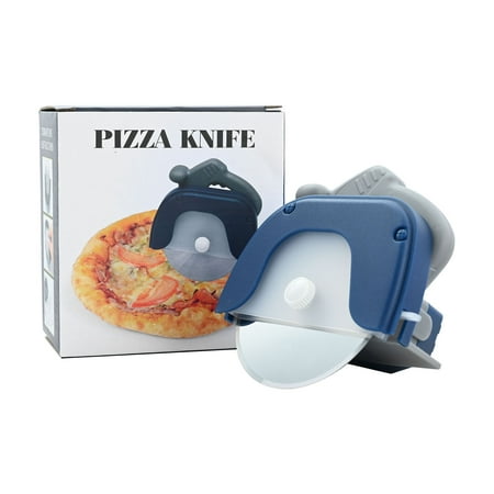 

Fjofpr Kitchen Utensils & Gadgets Pizza Cutter - Easy PizzaSlicer With Hood And Chainsaw Shaped Handle - Suitable For Household Christmas Party Kitchen Tools Christmas Party