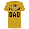 thumbnail image 1 of My Fav People Call Me Dad Men's T-shirt, 1 of 2