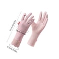 thumbnail image 3 of Ice Silk Gloves for Summer Driving - Breathable Thin Sun Gloves with Touch Screen -Outdoor Sun Protection Gloves for Women Men - One Size Fits All, 3 of 6
