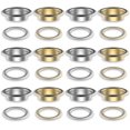 thumbnail image 5 of 100 Pack 2 Colors, 1/2 Inch Tulle Eyelet Clips 50 Phrases Per Color For (Gold), 5 of 5