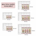 thumbnail image 6 of Spring Gnomes Outdoor Rug 5x7 Ft, Non Slip Washable Area Rug, Vintage Botanical Blossom Rose Leaves Patio Rugs Carpet Runner, Large Floor Mat for Indoor/Outdoor Deck Porch Camping, 6 of 8