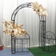 thumbnail image 4 of Inteprter 2 piezas hermosas flores decorativas simuladas decoración de boda flores fáciles de arquear son fáciles Kits de decoración para fiestas 18109 vino, 4 of 6