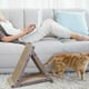 thumbnail image 1 of Almohadillas verticales corrugadas para gatos, almohadilla para rascar gatos, garra de molienda, rascadores triangulares de ángulo múltiple para gatos rascador para gatos Fernando Almohadilla para rascar gatos, 1 of 8