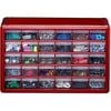 Stack-On 30-Drawer Storage Cabinet, Red