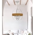 thumbnail image 2 of FX-3816-4 Cal Lighting Barton - 4 Light Chandelier In Contemporary Style-24 Inches Tall and 20.5 Inches Wide, 2 of 5