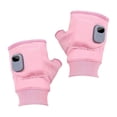 thumbnail image 4 of Guantes calefactables eléctricos para patinar, andar en bicicleta y acampar. Rosa, 4 of 9