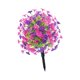 thumbnail image 5 of Estaca de flor artificial de jardín Estaca decorativa Práctica Práctica para instalar Ornamento de decoración del césped premium para patio de patio Morado rosa, 5 of 9