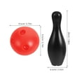 thumbnail image 2 of RUNROTOO Children's Bowling Toy Set Bowling Toy For Parents Logical Thinking Training 1 Set, 2 of 8