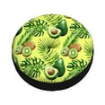 thumbnail image 3 of Easygdp Kiwi and Avocado Automobile Tire Dust Cover, 14-17in Spare Tire Cover Universal Fit for Trailer, Car, Truck, SUV, Jeep - 17 inch, 3 of 9