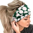 thumbnail image 1 of Diadema elástica con estampado de bolas para mujer, 1 bandana para el pelo, pañuelo para la cabeza para mujer, 1 of 3