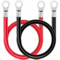 thumbnail image 1 of Cable de batería inversor MACHAO 16mm² 50cm rojo negro, 1 of 5