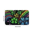 thumbnail image 3 of Clearance!Mode Green Shamrock Welcome St. Patrick's Day Doormat, Welcome St. Patrick's Day Door Mat Spring Home Decor Low-Profile Switch Rug Door Mat Floor Mat for Indoor Outdoor, 3 of 8