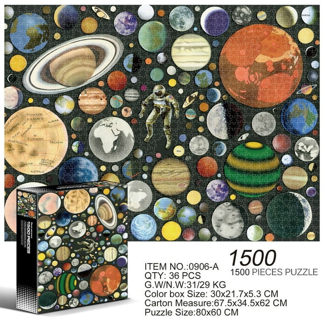 Design Puzzle For Adults And Kids Puzzle Board Game Cappadocia Full Pack 1500Pieces