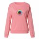 thumbnail image 3 of Gibobby Blusa Casual Para Mujer Camiseta de manga larga a con cuello redondo y estampado pequeño informal y juguetón para mujer（Rosa， XXL), 3 of 4