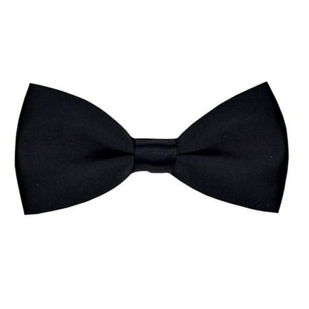 Anna Fashions - Boys Adjustable Bow Tie, Black - Walmart.com