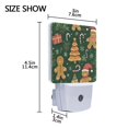 thumbnail image 4 of Yayeee LED Night Light for The Home Plug in With Light Sensors 2 Pack, Beige Christmas Gingerbread, 4 of 6