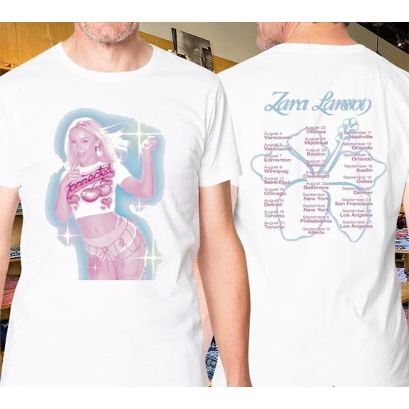 Zara Larsson Sparkle Date Tour 2025 T-shirts