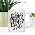 thumbnail image 2 of Koyal Wholesale Fall Autumn Season 11oz. Coffee Mug Gift, Happy Fall Y'all, Black Bold Cursive Font, 1-Pack, 2 of 5
