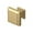 Brushed Brass, variant on Deltana KS10U4 1-3/16" Square Cabinet Knob - Brass