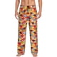 thumbnail image 1 of Balery Japanese Style Fish Scales Pantalones de pijama para hombre, pijama ultraligero, pantalón de descanso-Medium, 1 of 6