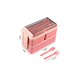 thumbnail image 3 of Lunch Box 2 Niveles Fiambrera Desmontable Con Cubiertos Rosa, 3 of 4