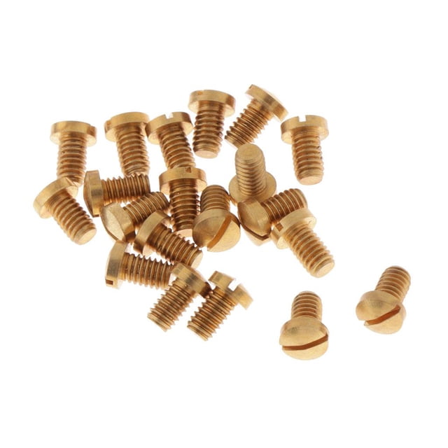 Tornillos de Mantenimiento de Saxofón Dorado 20 Piezas, Piezas de Herramientas de Reparación de Saxofón, Accesorios Diy