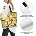 thumbnail image 2 of Yiaed Ethnic African Print Handbag for Women Tote Purse Shoulder Bag Large Fashion Hobo Purse Handbag Shopping Tote, 2 of 5