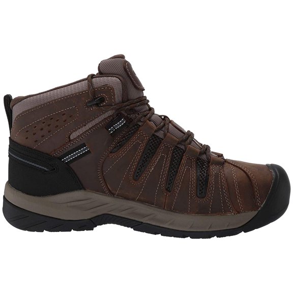 Keen Utility Flint II Mid Waterproof (Steel Toe) Cascade Brown/Orion Blue