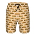 thumbnail image 3 of Pofeuu Submarine Sub Sandwich Prin Men's Swim Trunks Quick Dry Bathing Suit Swimming Board Shorts Mesh Lining Beach Swimwear-3X-Large, 3 of 6