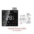 thumbnail image 2 of Tuya Smart Thermostat Electric Floor Heating TRV Water Gas Boiler Temperature Voice Remote Controller ,Save Energy, 2 of 6