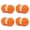 Orange, variant on BATELO Chenille Yarn for Crocheting & Knitting 880 Yards, Soft Thick Fluffy Bulky Blanket Yarn, 4 Pack of 10.5oz(Orange)