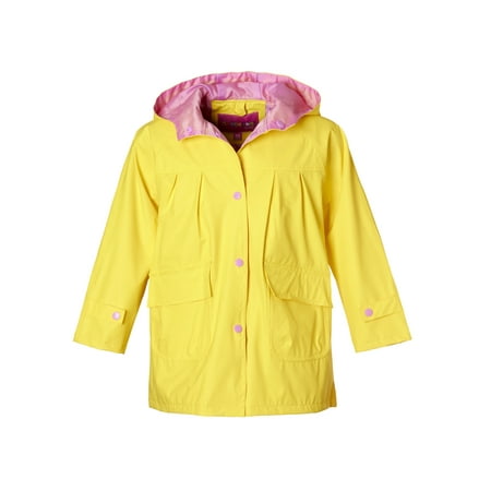 Cherokee Toddler Girl Raincoat Jacket (Best Rain Gear For Toddlers)