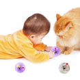 thumbnail image 2 of Zickupy Juguete para Mascotas: 4 Pelotas LED Brillantes para Gatos, 3.5 cm, 2 of 8