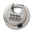 thumbnail image 4 of HINTRMENT 1Set Secure Password Lock Mechanical Code Lock Stainless Steel For Door Drawer Silver 7X7X0.37In, 4 of 8