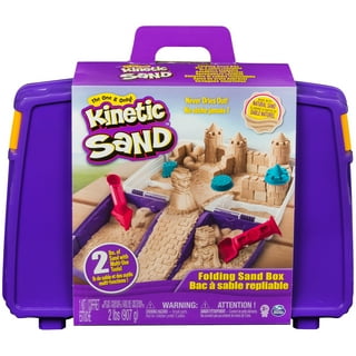  Spin Master Kinetic Sand Modeling Sand 4.5oz. Containers Pink,  Green, Purple, White, Beige & Blue Gift Set Bundle with Bonus Matty's Toy  Stop Storage Bag - 6 Pack : Toys & Games