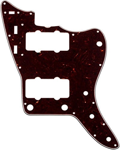 Fender Pure Vintage Pickguard, '65 Jazzmaster - Brown Shell 4-Ply Jazzmaster Brown Shell